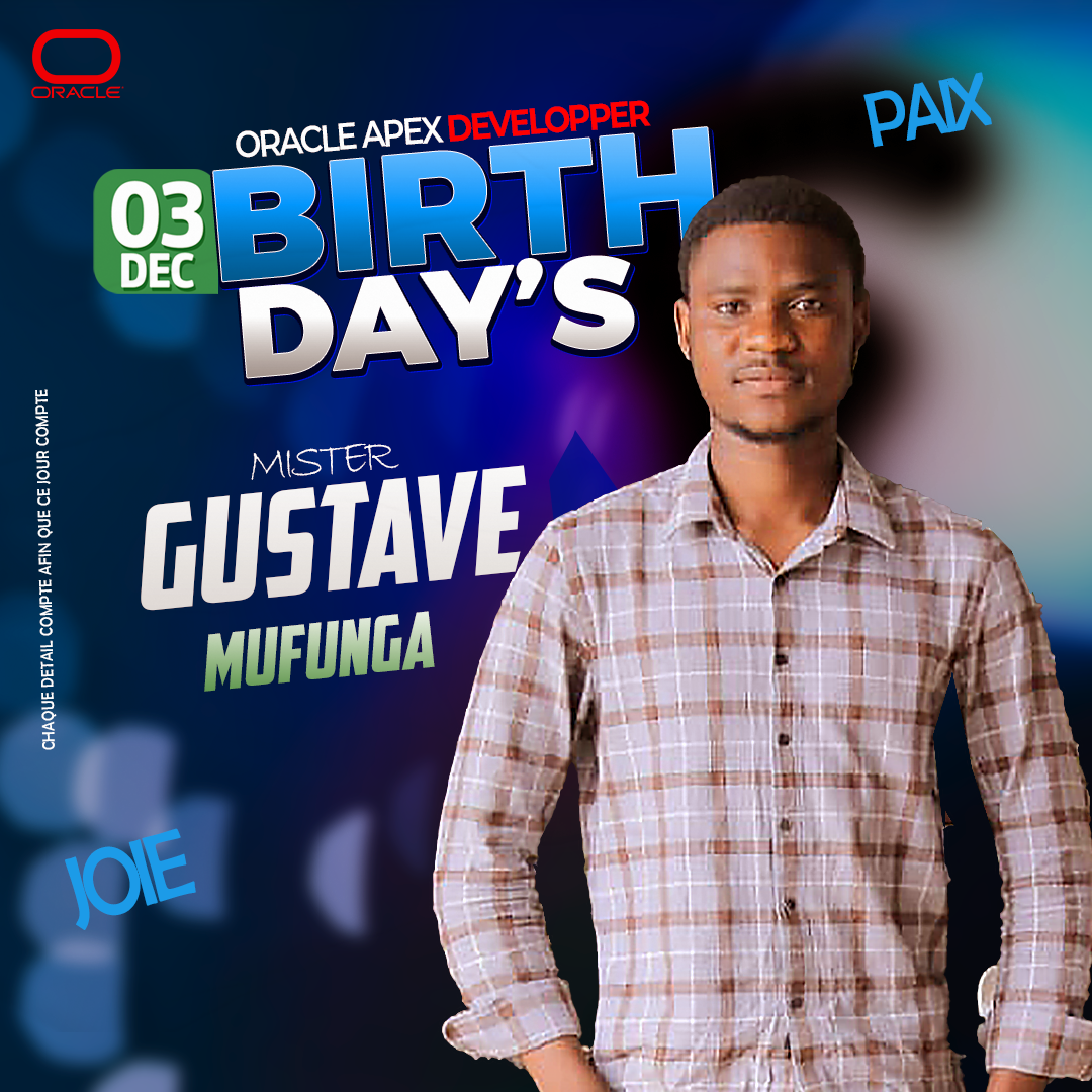 Visuel Gustave Mufunga
